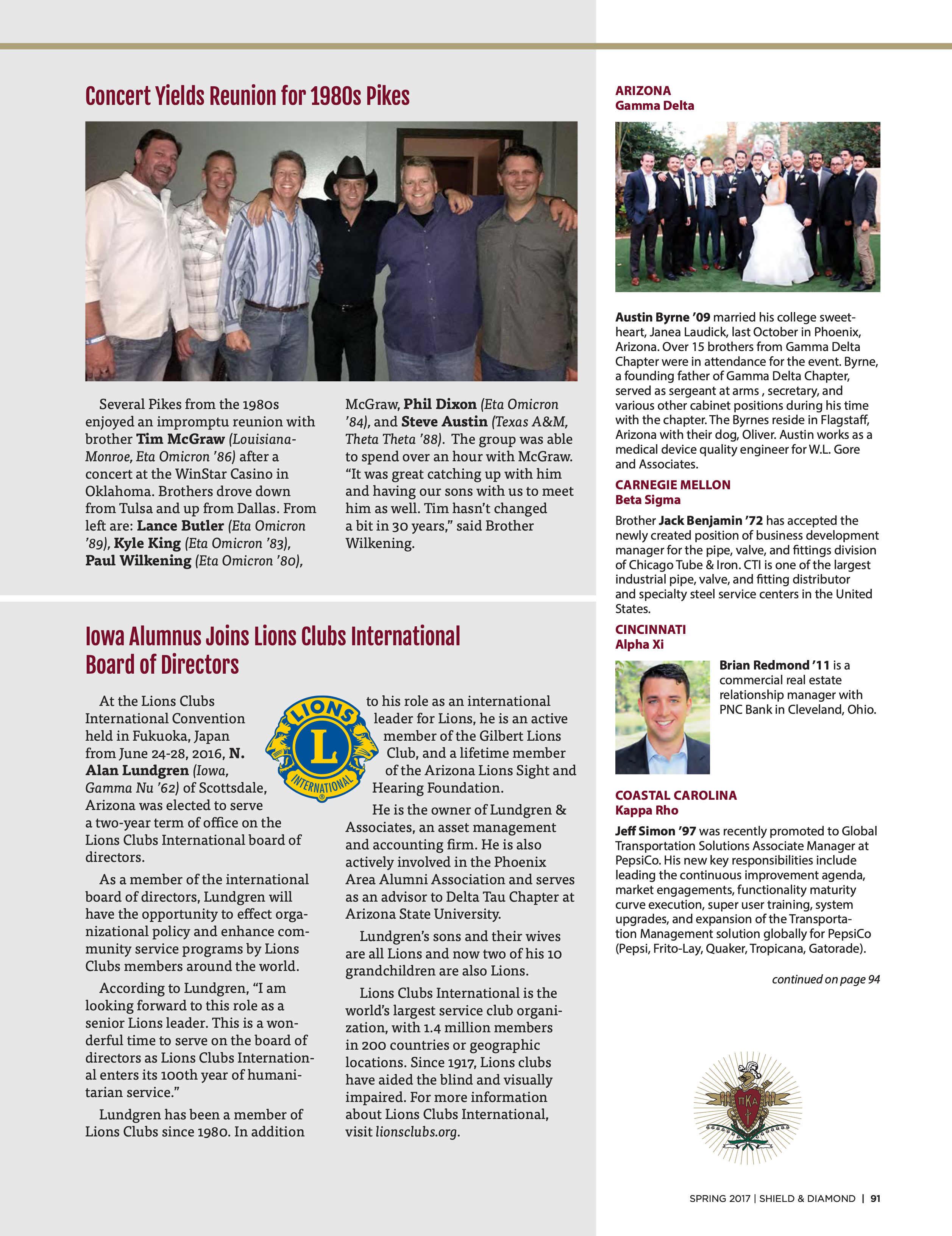 Concert Reunion for 98's Pike